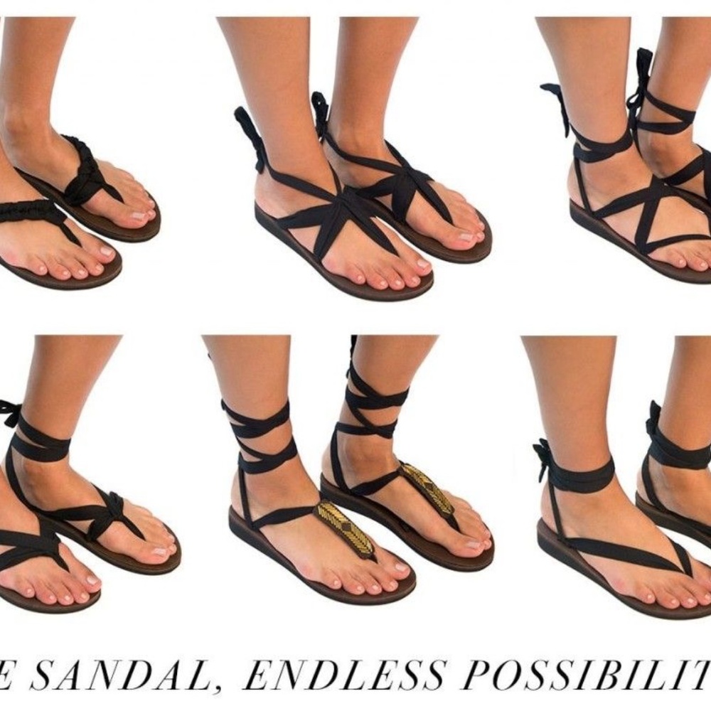 Sseko Ribbon Sandals - Picture 2 of 2